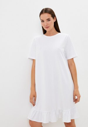 Платье домашнее Hays. Цвет: белый