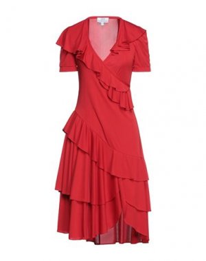 Короткое платье GAI MATTIOLO. Цвет: красный