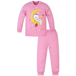 Пижама детская 800п, , рост 98 см, розовый_мишутка Утенок. Цвет: розовый