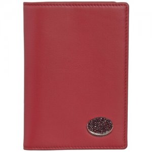 Обложка для паспорта , натуральная кожа, отделение карт, подарочная упаковка, красный Tony Perotti. Цвет: красный