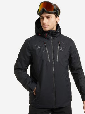 Куртка утепленная мужская Tioga, Черный, размер 50 Ziener. Цвет: черный