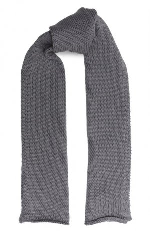 Шерстяной шарф Catya. Цвет: серый