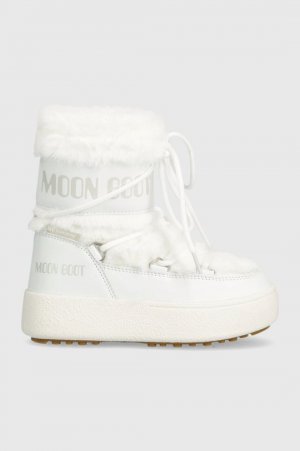 Детские зимние ботинки 34300900 MB JTRACK FAUX FUR WP, белый Moon Boot