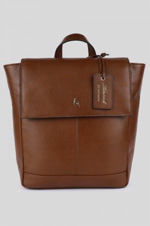Рюкзак с клапаном из натуральной кожи 'Lussuria Venezia' , коричневый Ashwood Leather