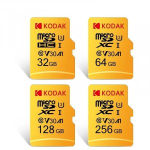 Карта памяти , высокоскоростная, 100 МБ/с, 32 ГБ, A1, класс 10, UHS-I, Micro SD V30 U3 TF для камеры, смартфона, игры Kodak
