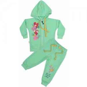 Комплект одежды для девочки Babyglory Spring Forest 24-74 салатовый. Цвет: зеленый