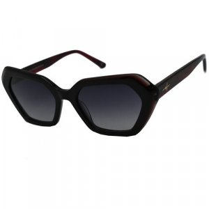 Солнцезащитные очки , черный, бордовый Elfspirit. Цвет: черный/бордовый/красный