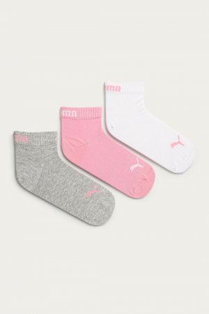3 упаковки носков Puma, розовый PUMA