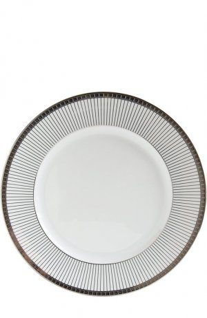 Обеденная тарелка Athens Studio Bernardaud. Цвет: белый