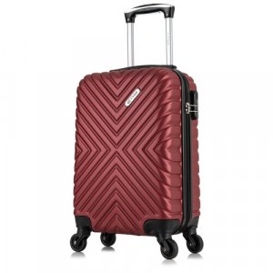Умный чемодан Lcase New Delhi Delhi, 30 л, размер S, красный, бордовый L'case. Цвет: бордовый/красный