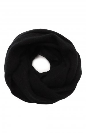 Кашемировый шарф-снуд Tegin. Цвет: чёрный