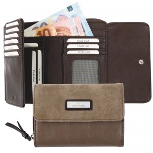 Кошелек ELIN Wallet 20317 Tom Tailor Bags. Цвет: коричневый