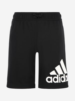 Шорты для мальчиков Big Logo, Черный, размер 152 adidas. Цвет: черный