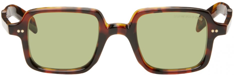 Черепаховые солнцезащитные очки GR02 Cutler And Gross