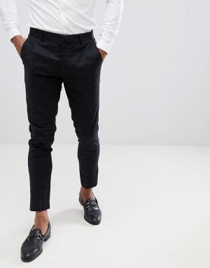 Черные строгие брюки -Темно-синий Lindbergh