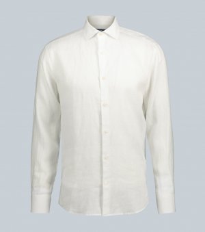 Льняная рубашка Antonio с длинными рукавами , белый Frescobol Carioca