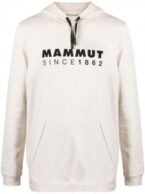Худи с логотипом Mammut. Цвет: бежевый