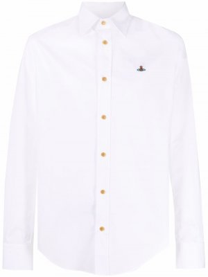 Рубашка из органического хлопка Vivienne Westwood. Цвет: белый