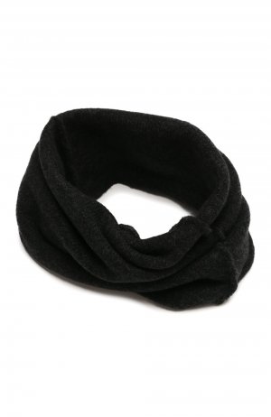 Шерстяной шарф-снуд Isabel Benenato. Цвет: серый
