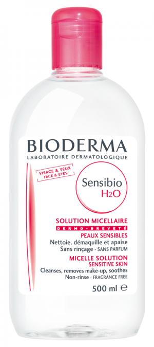Мицеллярная вода Sensibio H2O - Micelle Solution (Объем 500 мл) Bioderma