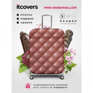 Чехол для чемодана , 40 л, размер S, розовый Fancy Armor. Цвет: розовый