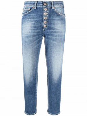 Укороченные джинсы Koons DONDUP. Цвет: синий