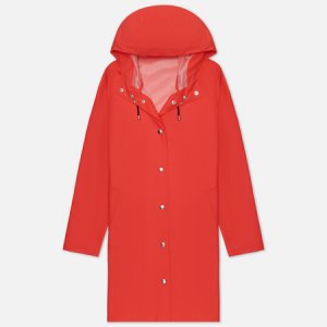 Женская куртка дождевик Mosebacke Lightweight Stutterheim. Цвет: красный