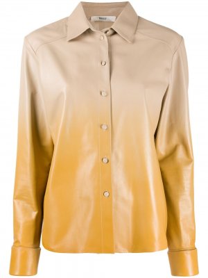 Куртка-рубашка с эффектом градиента Bally. Цвет: нейтральные цвета