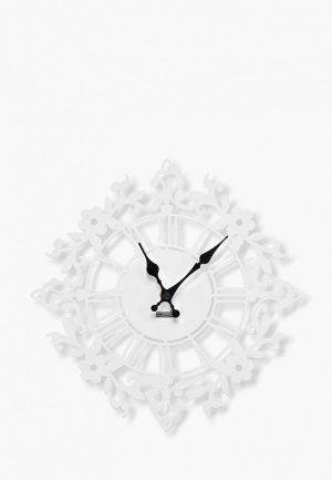 Часы настенные OST Ornament W 31 см. Цвет: белый