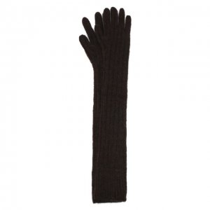 Шерстяные перчатки Dries Van Noten. Цвет: коричневый