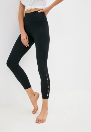 Тайтсы Nike W NY DF 7/8 TGT CUT-OUT. Цвет: черный