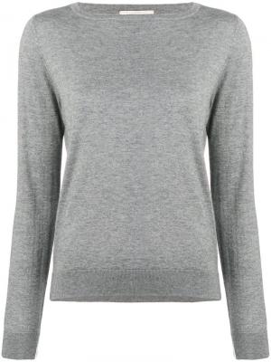 Приталенный свитер с длинными рукавами Snobby Sheep. Цвет: серый