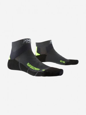 Носки Run Discovery, 1 пара, Серый X-Socks. Цвет: серый