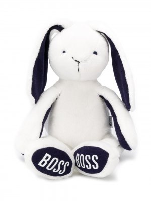 Мягкая игрушка кролик BOSS Kidswear. Цвет: белый