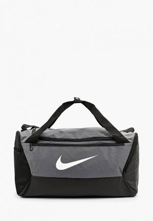 Сумка спортивная Nike BRASILIA TRAINING DUFFEL BAG (SMALL). Цвет: серый
