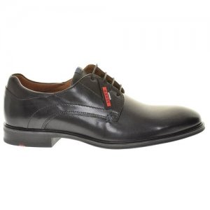 Туфли (Milan) мужские демисезонные, размер 41, цвет черный, артикул 16-213-00 Lloyd. Цвет: черный