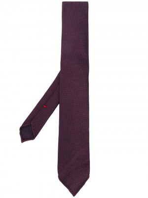 Delloglio жаккардовый галстук Dell'oglio. Цвет: фиолетовый