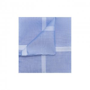 Хлопковый платок Simonnot-Godard. Цвет: синий