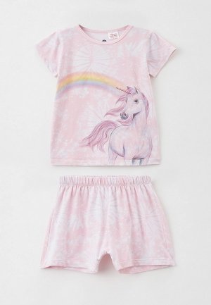 Пижама Cotton On. Цвет: розовый