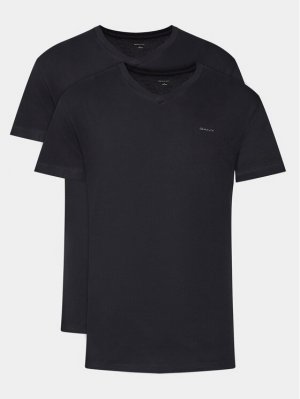 Комплект из 2 футболок стандартного кроя , черный Gant