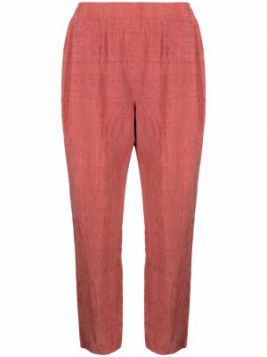 Прямые брюки 1960-х годов с завышенной талией Emilio Pucci Pre-Owned. Цвет: красный