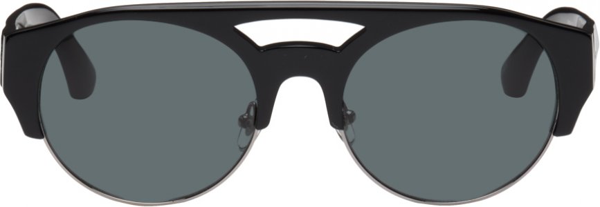 Черные солнцезащитные очки Linda Farrow Edition 152 C4 Dries Van Noten