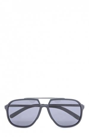 Очки с футляром Dolce&Gabbana. Цвет: серый