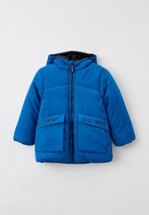 Куртка утепленная Coccodrillo. Цвет: голубой