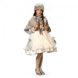 Детский карнавальный костюм Принцесса Катерина (6913) 122 см VENEZIANO. Цвет: серый