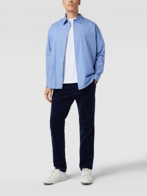 Вельветовые брюки прямого кроя с эластичной резинкой , синий Christian Berg. Цвет: синий