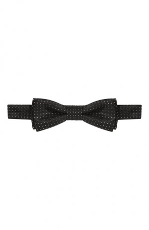 Шелковый галстук-бабочка BOSS. Цвет: чёрный
