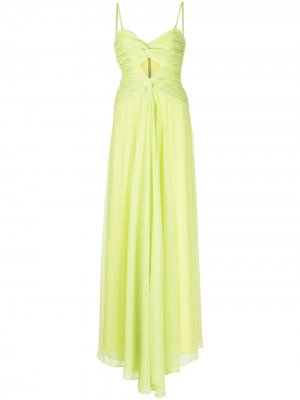 Платье Clea с вырезами Likely. Цвет: желтый
