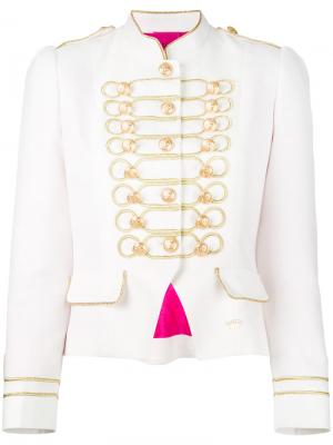 Куртка в стиле милитари Condesa Beatle La. Цвет: белый