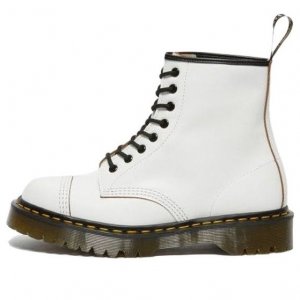 Кроссовки Dr. Martens 1460 Bex Made in England Toe Cap Lace Up Boots 'White', белый Dr.Martens